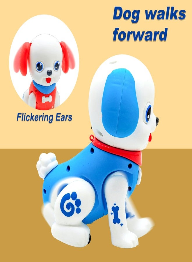 في جراسب لعبة كلب VGRASSP الموسيقية المتحركة للأطفال الصغار - كلب مرح مضيء بتقنية LED مع موسيقى وحركة وصوت للأطفال - هدية مثالية لأعياد الميلاد - اللون حسب المتوفر - Image 4